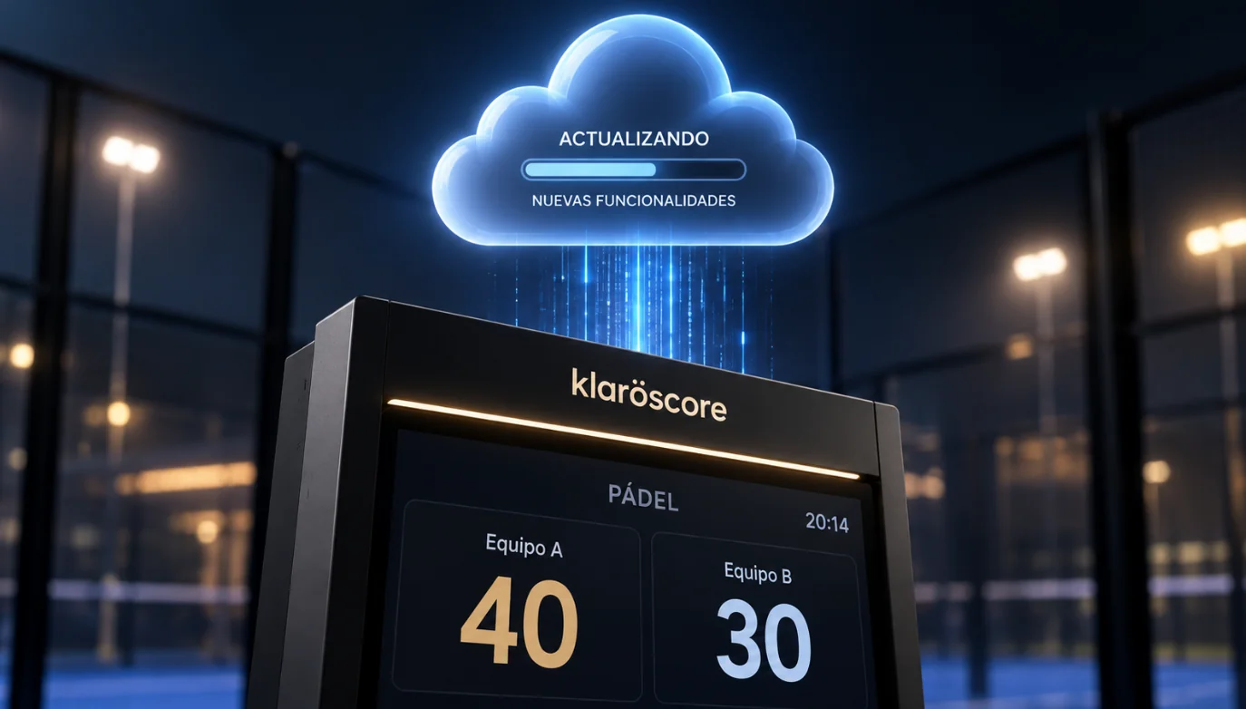 Actualizaciones y mantenimiento remoto del sistema klaröscore